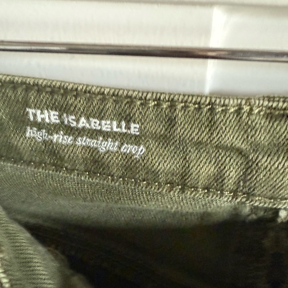 AG Isabelle Vintage High Rise Straight 10 year Sulphur Desert Pine - Picture 6 of 12